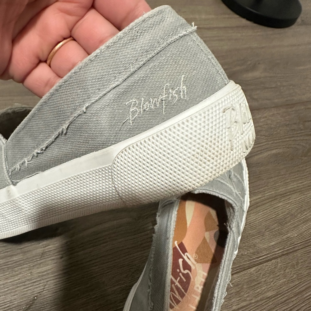 Women's Slip-On Moccasin Sneakers in Light Gray - Picture 12 of 13